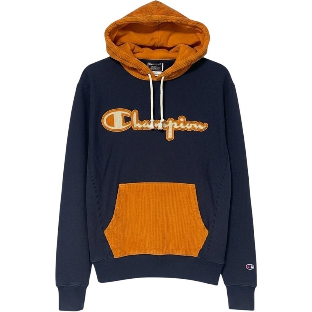 Champion Life Reverse Weave Corduroy Hooded Sweatshirt Men's Small